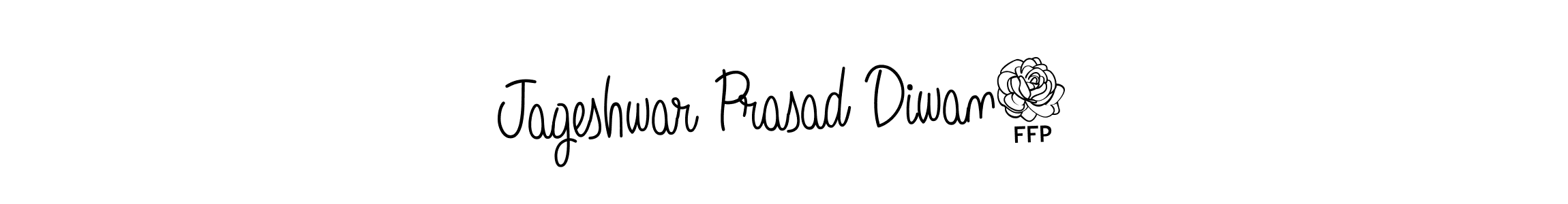 Similarly Angelique-Rose-font-FFP is the best handwritten signature design. Signature creator online .You can use it as an online autograph creator for name Jageshwar Prasad Diwan3. Jageshwar Prasad Diwan3 signature style 5 images and pictures png