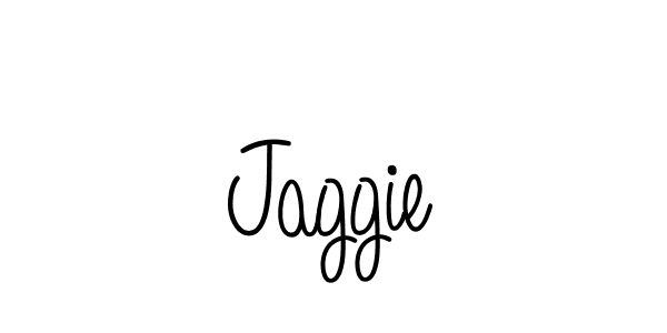 Jaggie stylish signature style. Best Handwritten Sign (Angelique-Rose-font-FFP) for my name. Handwritten Signature Collection Ideas for my name Jaggie. Jaggie signature style 5 images and pictures png