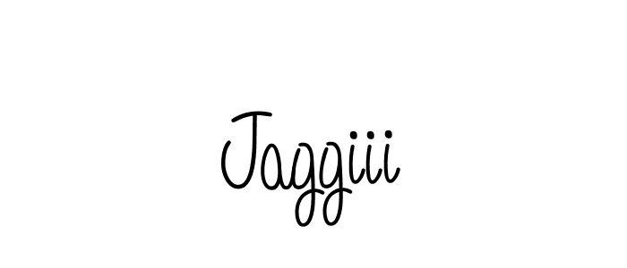 Jaggiii stylish signature style. Best Handwritten Sign (Angelique-Rose-font-FFP) for my name. Handwritten Signature Collection Ideas for my name Jaggiii. Jaggiii signature style 5 images and pictures png