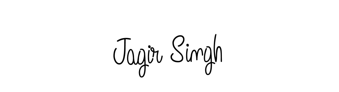 Create a beautiful signature design for name Jagir Singh. With this signature (Angelique-Rose-font-FFP) fonts, you can make a handwritten signature for free. Jagir Singh signature style 5 images and pictures png