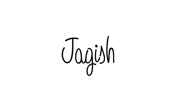 The best way (Angelique-Rose-font-FFP) to make a short signature is to pick only two or three words in your name. The name Jagish include a total of six letters. For converting this name. Jagish signature style 5 images and pictures png