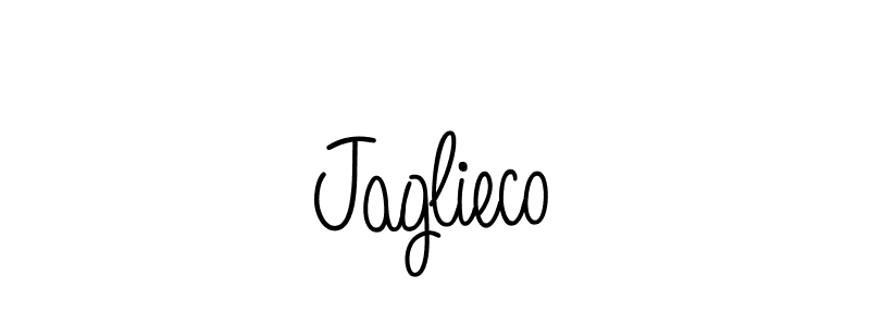 The best way (Angelique-Rose-font-FFP) to make a short signature is to pick only two or three words in your name. The name Jaglieco include a total of six letters. For converting this name. Jaglieco signature style 5 images and pictures png