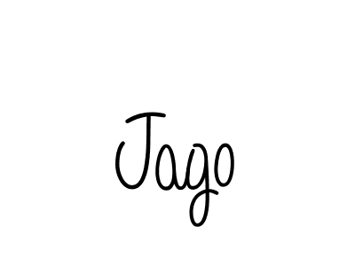 You should practise on your own different ways (Angelique-Rose-font-FFP) to write your name (Jago) in signature. don't let someone else do it for you. Jago signature style 5 images and pictures png