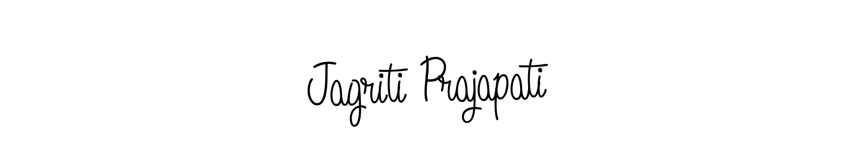 How to Draw Jagriti Prajapati signature style? Angelique-Rose-font-FFP is a latest design signature styles for name Jagriti Prajapati. Jagriti Prajapati signature style 5 images and pictures png