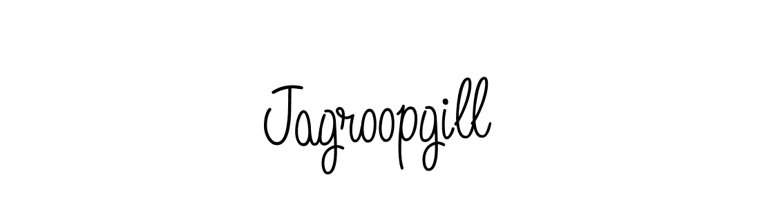 Create a beautiful signature design for name Jagroopgill. With this signature (Angelique-Rose-font-FFP) fonts, you can make a handwritten signature for free. Jagroopgill signature style 5 images and pictures png