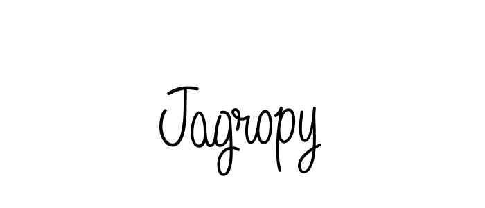 Best and Professional Signature Style for Jagropy. Angelique-Rose-font-FFP Best Signature Style Collection. Jagropy signature style 5 images and pictures png