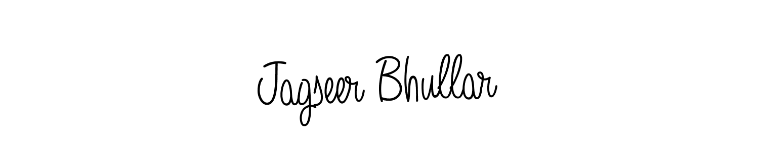 Use a signature maker to create a handwritten signature online. With this signature software, you can design (Angelique-Rose-font-FFP) your own signature for name Jagseer Bhullar. Jagseer Bhullar signature style 5 images and pictures png