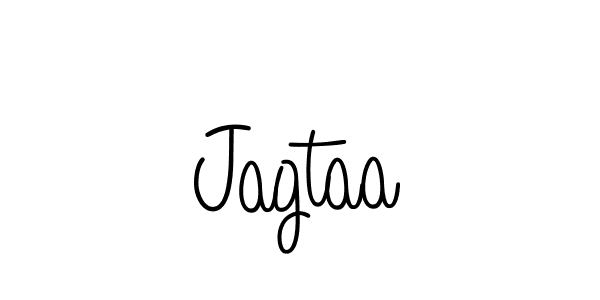 The best way (Angelique-Rose-font-FFP) to make a short signature is to pick only two or three words in your name. The name Jagtaa include a total of six letters. For converting this name. Jagtaa signature style 5 images and pictures png