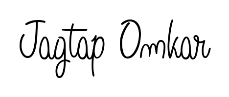 Jagtap Omkar stylish signature style. Best Handwritten Sign (Angelique-Rose-font-FFP) for my name. Handwritten Signature Collection Ideas for my name Jagtap Omkar. Jagtap Omkar signature style 5 images and pictures png