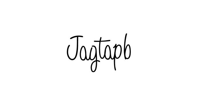 How to make Jagtapb name signature. Use Angelique-Rose-font-FFP style for creating short signs online. This is the latest handwritten sign. Jagtapb signature style 5 images and pictures png