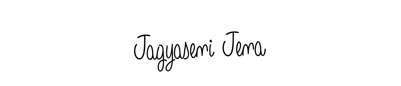 Once you've used our free online signature maker to create your best signature Angelique-Rose-font-FFP style, it's time to enjoy all of the benefits that Jagyaseni Jena name signing documents. Jagyaseni Jena signature style 5 images and pictures png