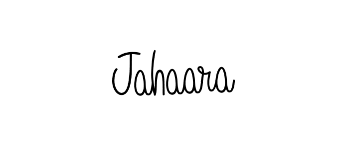 Create a beautiful signature design for name Jahaara. With this signature (Angelique-Rose-font-FFP) fonts, you can make a handwritten signature for free. Jahaara signature style 5 images and pictures png