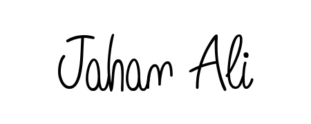 Explore multiple handwriting variations for Jahan Ali including this stunning Angelique-Rose-font-FFP design. Free to use across all platforms. Jahan Ali signature style 5 images and pictures png