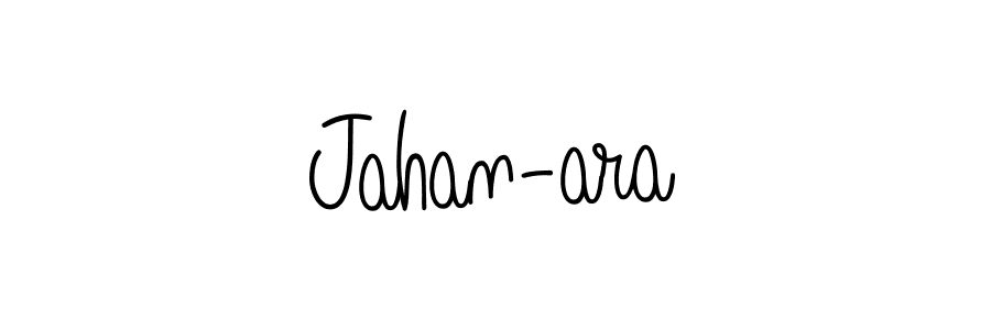 if you are searching for the best signature style for your name Jahan-ara. so please give up your signature search. here we have designed multiple signature styles  using Angelique-Rose-font-FFP. Jahan-ara signature style 5 images and pictures png
