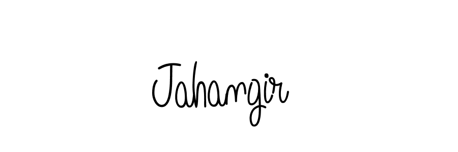 Make a beautiful signature design for name Jahangir . With this signature (Angelique-Rose-font-FFP) style, you can create a handwritten signature for free. Jahangir  signature style 5 images and pictures png