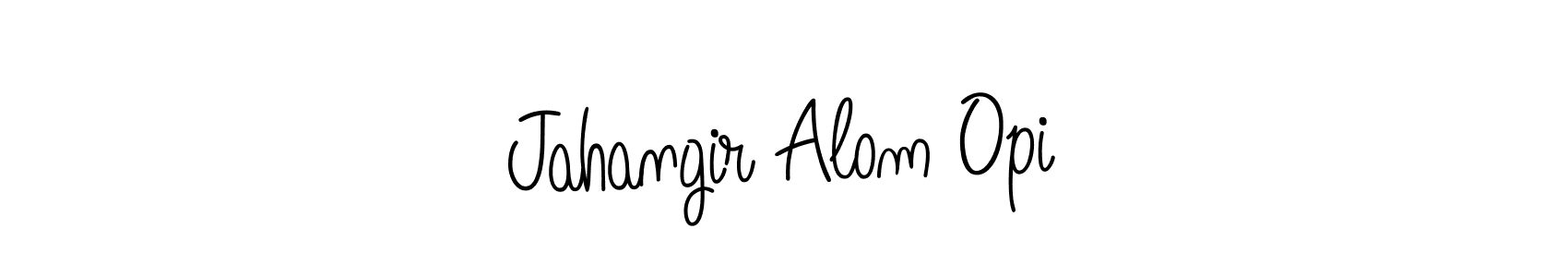 Also You can easily find your signature by using the search form. We will create Jahangir Alom Opi name handwritten signature images for you free of cost using Angelique-Rose-font-FFP sign style. Jahangir Alom Opi signature style 5 images and pictures png