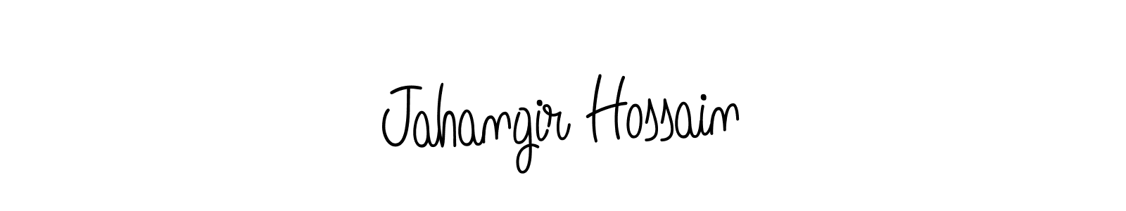 How to make Jahangir Hossain name signature. Use Angelique-Rose-font-FFP style for creating short signs online. This is the latest handwritten sign. Jahangir Hossain signature style 5 images and pictures png