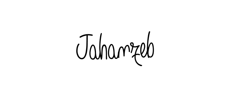 You should practise on your own different ways (Angelique-Rose-font-FFP) to write your name (Jahanzeb) in signature. don't let someone else do it for you. Jahanzeb signature style 5 images and pictures png
