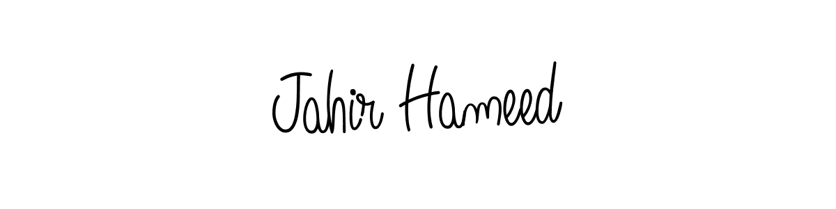 You can use this online signature creator to create a handwritten signature for the name Jahir Hameed. This is the best online autograph maker. Jahir Hameed signature style 5 images and pictures png