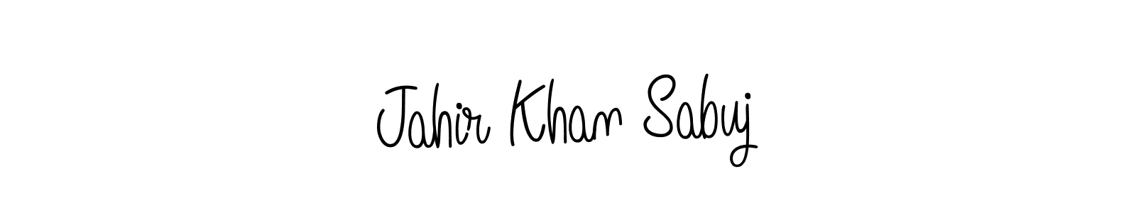 Here are the top 10 professional signature styles for the name Jahir Khan Sabuj. These are the best autograph styles you can use for your name. Jahir Khan Sabuj signature style 5 images and pictures png