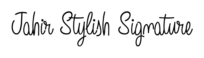 Give your name Jahir Stylish Signature an exquisite flair with the Angelique-Rose-font-FFP script font. Ideal for contracts, resumes, and formal letterheads. Jahir Stylish Signature signature style 5 images and pictures png