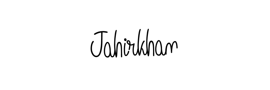 How to make Jahirkhan name signature. Use Angelique-Rose-font-FFP style for creating short signs online. This is the latest handwritten sign. Jahirkhan signature style 5 images and pictures png