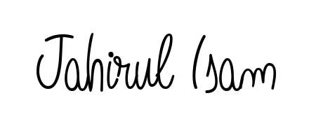 Explore multiple handwriting variations for Jahirul Isam including this stunning Angelique-Rose-font-FFP design. Free to use across all platforms. Jahirul Isam signature style 5 images and pictures png