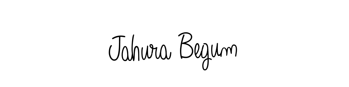 Jahura Begum stylish signature style. Best Handwritten Sign (Angelique-Rose-font-FFP) for my name. Handwritten Signature Collection Ideas for my name Jahura Begum. Jahura Begum signature style 5 images and pictures png