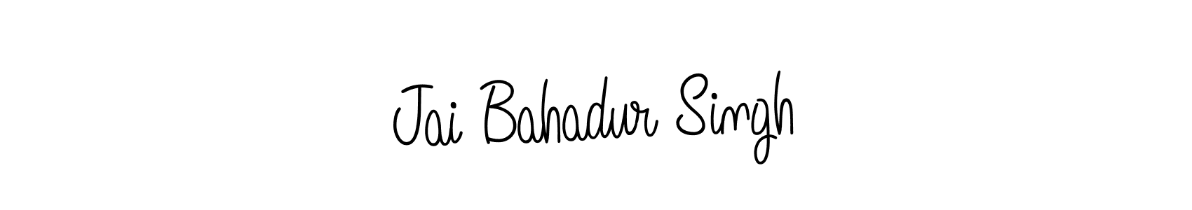 Use a signature maker to create a handwritten signature online. With this signature software, you can design (Angelique-Rose-font-FFP) your own signature for name Jai Bahadur Singh. Jai Bahadur Singh signature style 5 images and pictures png