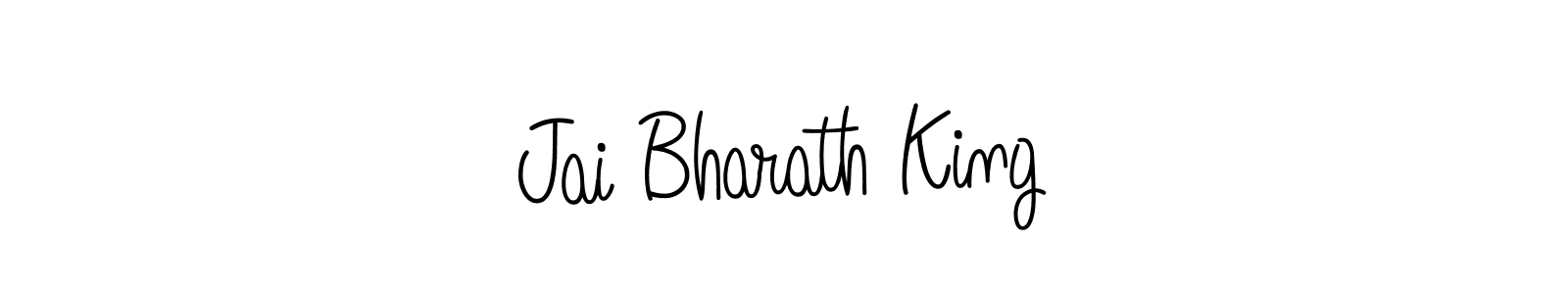 Also we have Jai Bharath King name is the best signature style. Create professional handwritten signature collection using Angelique-Rose-font-FFP autograph style. Jai Bharath King signature style 5 images and pictures png