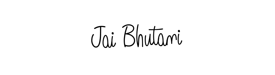 if you are searching for the best signature style for your name Jai Bhutani. so please give up your signature search. here we have designed multiple signature styles  using Angelique-Rose-font-FFP. Jai Bhutani signature style 5 images and pictures png