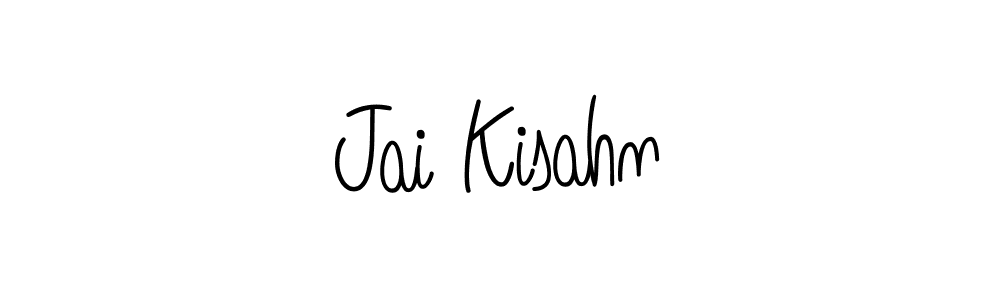The best way (Angelique-Rose-font-FFP) to make a short signature is to pick only two or three words in your name. The name Jai Kisahn include a total of six letters. For converting this name. Jai Kisahn signature style 5 images and pictures png