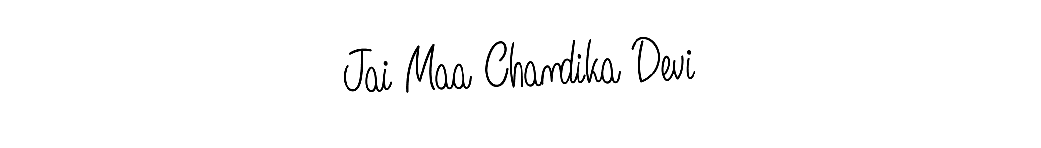Also You can easily find your signature by using the search form. We will create Jai Maa Chandika Devi name handwritten signature images for you free of cost using Angelique-Rose-font-FFP sign style. Jai Maa Chandika Devi signature style 5 images and pictures png