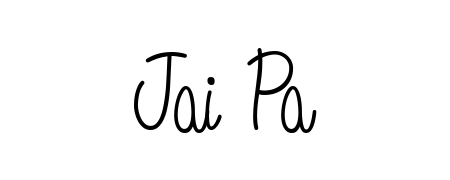 A timeless handwritten aesthetic for Jai Pa. The Angelique-Rose-font-FFP font gives your signature a handcrafted feel with natural curves. Jai Pa signature style 5 images and pictures png