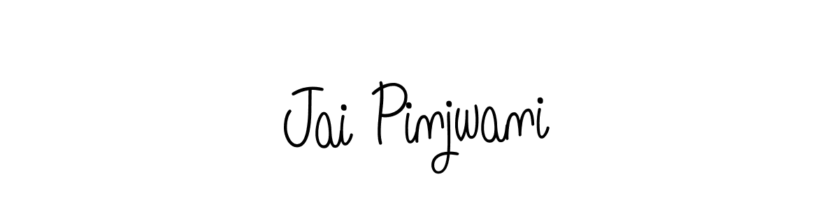 Also You can easily find your signature by using the search form. We will create Jai Pinjwani name handwritten signature images for you free of cost using Angelique-Rose-font-FFP sign style. Jai Pinjwani signature style 5 images and pictures png