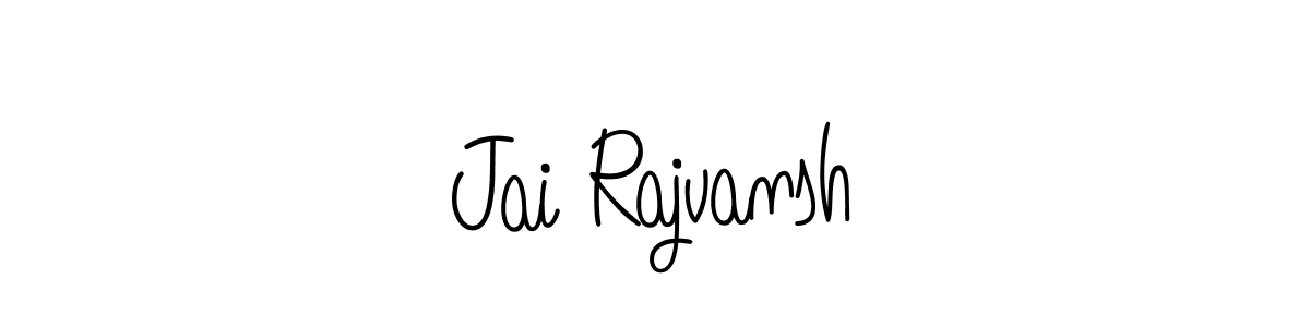 Also we have Jai Rajvansh name is the best signature style. Create professional handwritten signature collection using Angelique-Rose-font-FFP autograph style. Jai Rajvansh signature style 5 images and pictures png