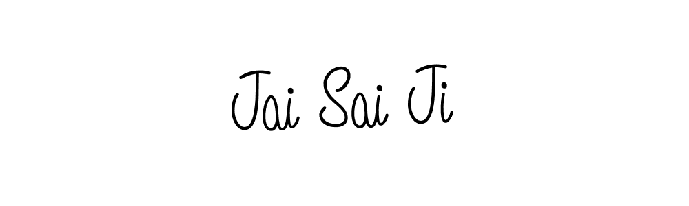 if you are searching for the best signature style for your name Jai Sai Ji. so please give up your signature search. here we have designed multiple signature styles  using Angelique-Rose-font-FFP. Jai Sai Ji signature style 5 images and pictures png