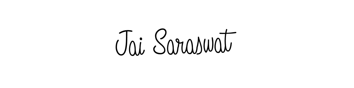 Also You can easily find your signature by using the search form. We will create Jai Saraswat name handwritten signature images for you free of cost using Angelique-Rose-font-FFP sign style. Jai Saraswat signature style 5 images and pictures png