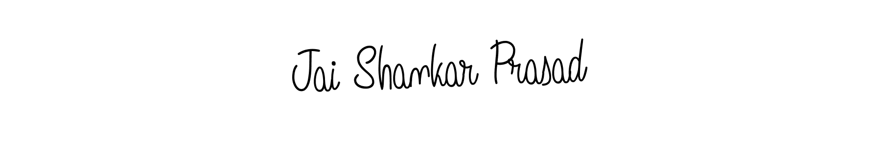 Use a signature maker to create a handwritten signature online. With this signature software, you can design (Angelique-Rose-font-FFP) your own signature for name Jai Shankar Prasad. Jai Shankar Prasad signature style 5 images and pictures png