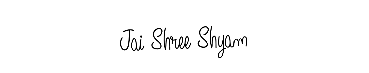 Also You can easily find your signature by using the search form. We will create Jai Shree Shyam name handwritten signature images for you free of cost using Angelique-Rose-font-FFP sign style. Jai Shree Shyam signature style 5 images and pictures png