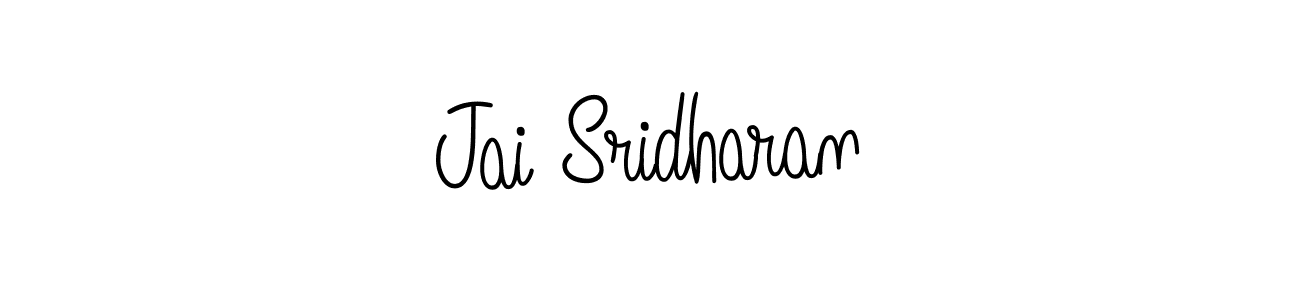 The best way (Angelique-Rose-font-FFP) to make a short signature is to pick only two or three words in your name. The name Jai Sridharan include a total of six letters. For converting this name. Jai Sridharan signature style 5 images and pictures png