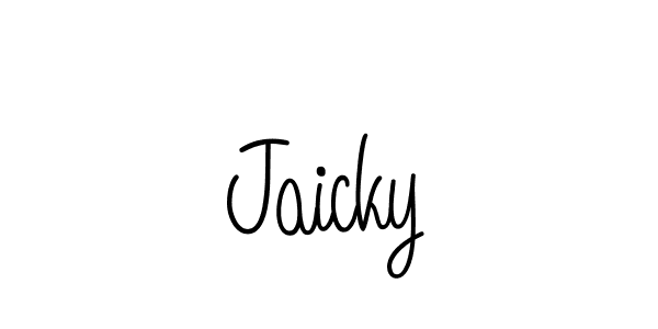 Also we have Jaicky name is the best signature style. Create professional handwritten signature collection using Angelique-Rose-font-FFP autograph style. Jaicky signature style 5 images and pictures png