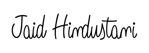 The Angelique-Rose-font-FFP font gives name Jaid Hindustani a signature that looks effortless yet distinguished. Download high-res PNG instantly. Jaid Hindustani signature style 5 images and pictures png