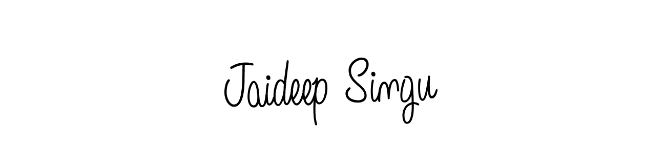 Angelique-Rose-font-FFP is a professional signature style that is perfect for those who want to add a touch of class to their signature. It is also a great choice for those who want to make their signature more unique. Get Jaideep Singu name to fancy signature for free. Jaideep Singu signature style 5 images and pictures png