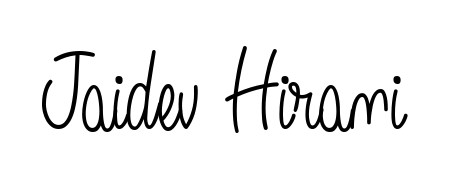 Try this chic Jaidev Hirani handwritten sign style. Using Angelique-Rose-font-FFP font elements, it gives your name a sleek, memorable identity. Jaidev Hirani signature style 5 images and pictures png