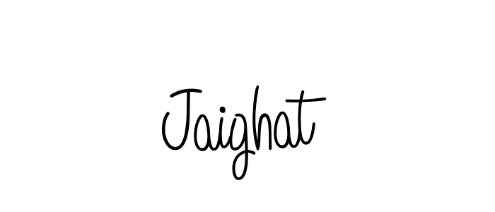 Design your own signature with our free online signature maker. With this signature software, you can create a handwritten (Angelique-Rose-font-FFP) signature for name Jaighat. Jaighat signature style 5 images and pictures png