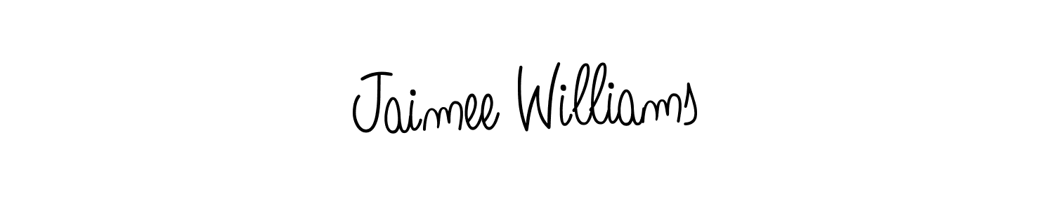 Check out images of Autograph of Jaimee Williams name. Actor Jaimee Williams Signature Style. Angelique-Rose-font-FFP is a professional sign style online. Jaimee Williams signature style 5 images and pictures png