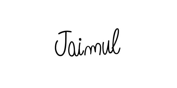 You can use this online signature creator to create a handwritten signature for the name Jaimul. This is the best online autograph maker. Jaimul signature style 5 images and pictures png