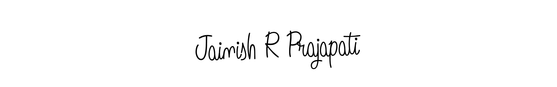 You can use this online signature creator to create a handwritten signature for the name Jainish R Prajapati. This is the best online autograph maker. Jainish R Prajapati signature style 5 images and pictures png