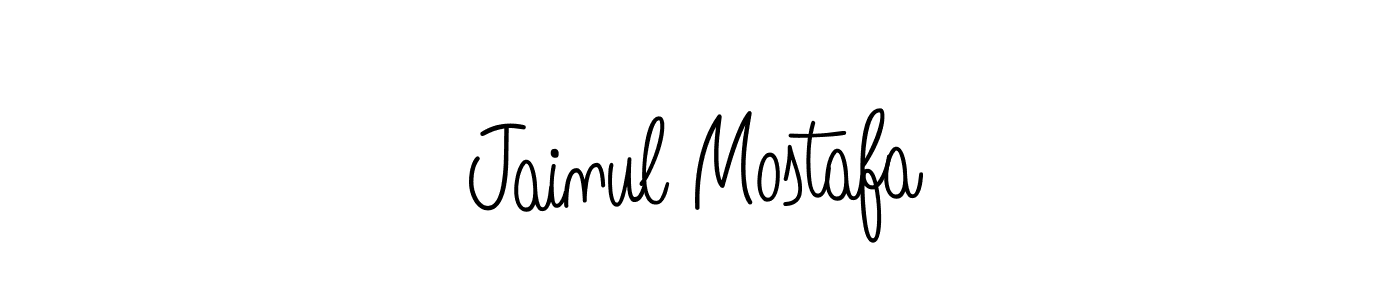 Similarly Angelique-Rose-font-FFP is the best handwritten signature design. Signature creator online .You can use it as an online autograph creator for name Jainul Mostafa. Jainul Mostafa signature style 5 images and pictures png